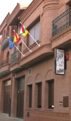 Hostal la Cepa Aldeanueva de Ebro Exterior foto